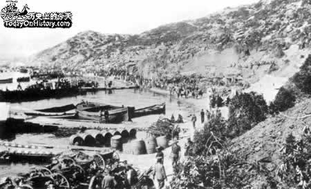 第一次世界大战英军发起加里波利战役